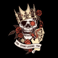 Stubby Holder - Stunt legend Design