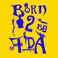 Born 2 Be FDA Blue Design