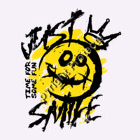 Just Smile - For Light Shirts Design