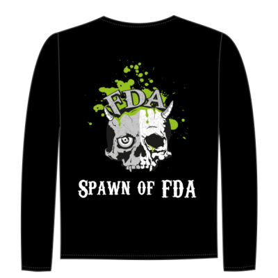 Spawn of FDA - AS Colour Kids Longsleeve Tee Thumbnail