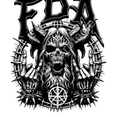 Hell King FDA - Black shirt Thumbnail